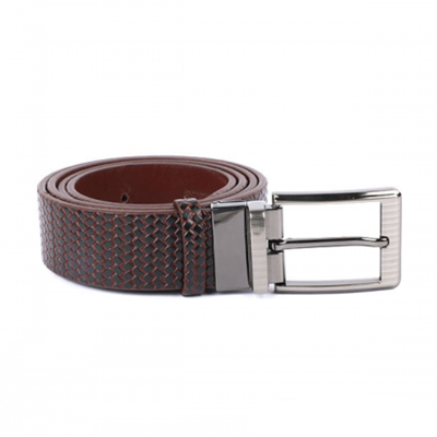 Picture of Mens leather belt-moving buckle-
