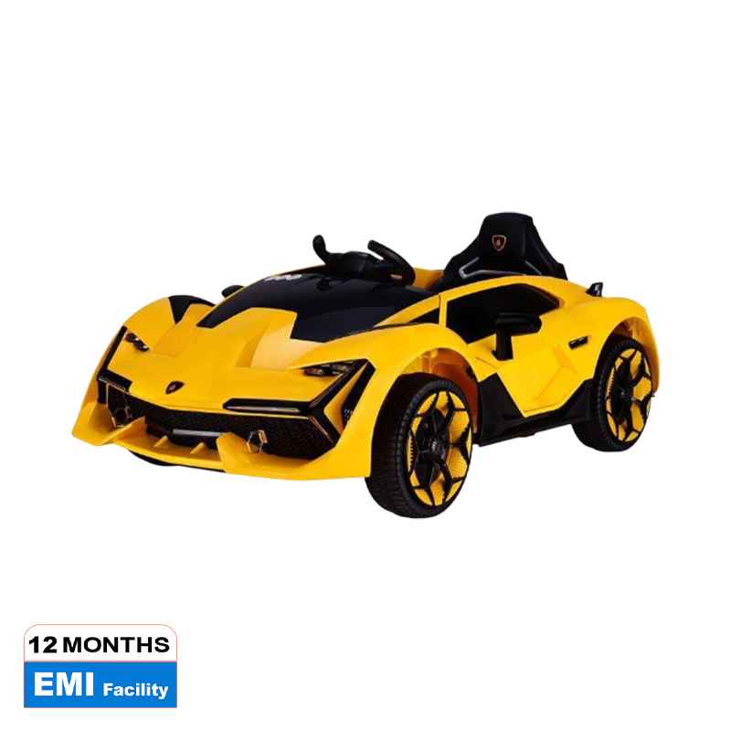 Picture of 12v Luxurious Yellow Lamborghini Racing Electric Car for KidsNEL-603