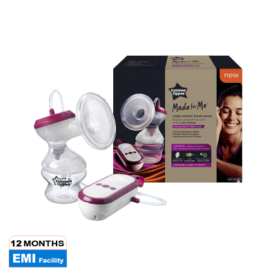 Picture of Tommee Tippee Made for Me Single Manual Breast Pump | Soft, Cushioned Silicone Cup | Reduced Hand Strain