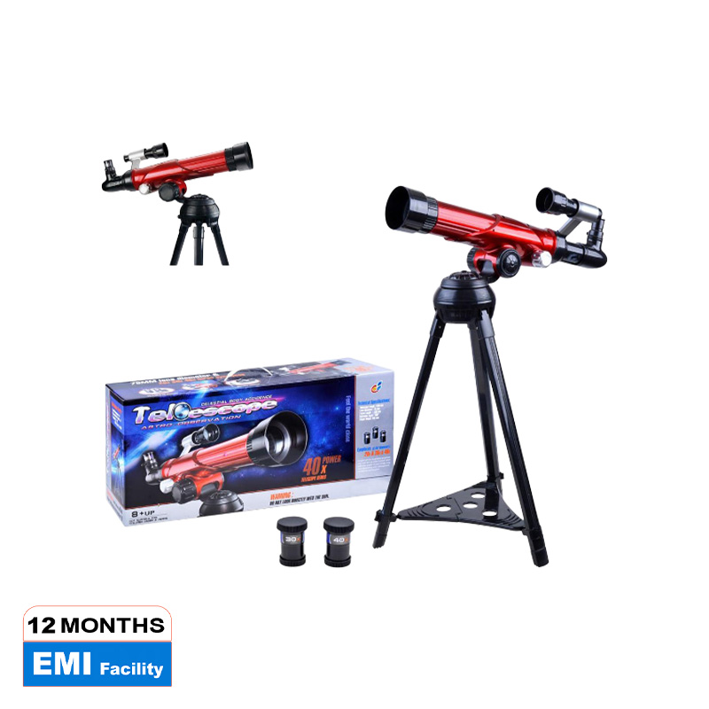 Picture of Astro Observation Telescope Toy For Kids up to 40x Zoom with 360 Degree Rotatable Tripod