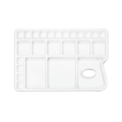 Picture of Art Painting Drawing and Sketch Accessories Colour Mixing Palette Large 25 Paint Well