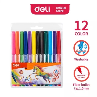 Picture of Deli	EC10003	Water Color Pen Felt Pen 12 color