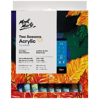 Picture of Mont Marte Two Seasons Acrylic 18pc*12ml