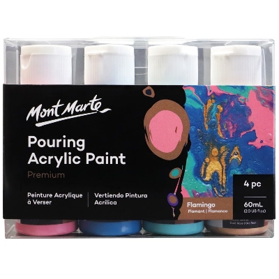 Picture of Mont Marte Pouring Acrylic 60ml-Flamingo