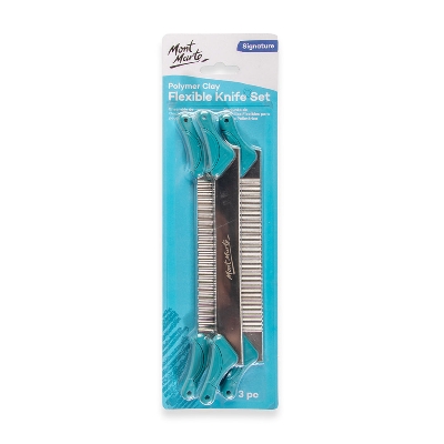 Picture of Mont Marte Flexible Polymer Clay Blades-3pcs