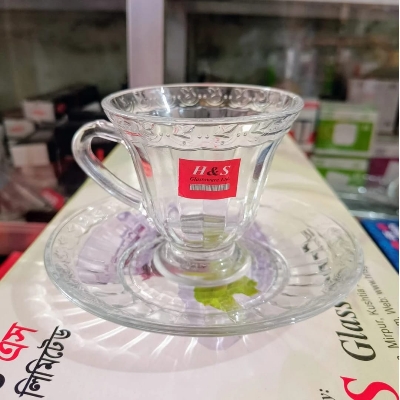 Picture of Clear glass cup set ,6 picec\ H&S