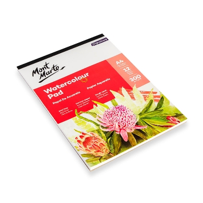 Picture of Mont Marte Watercolor Pad German Paper A4 300gsm A4