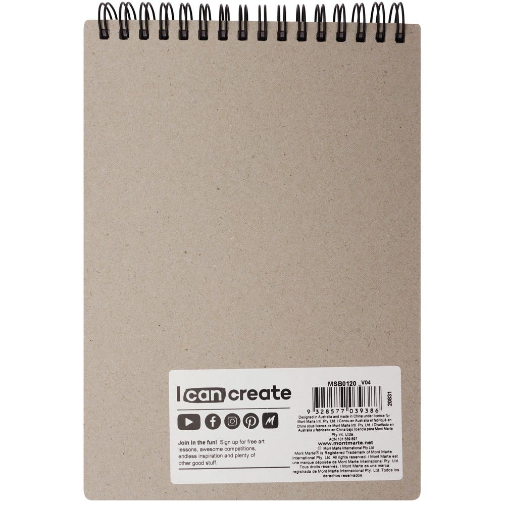 Picture of Mont Marte Discovery Sketch Book 190gsm A5