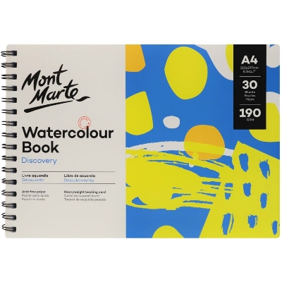 Picture of Mont Marte Watercolor Book 190gsm A4