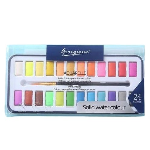 Picture of Giorgion artist solid water color cake 24 shade