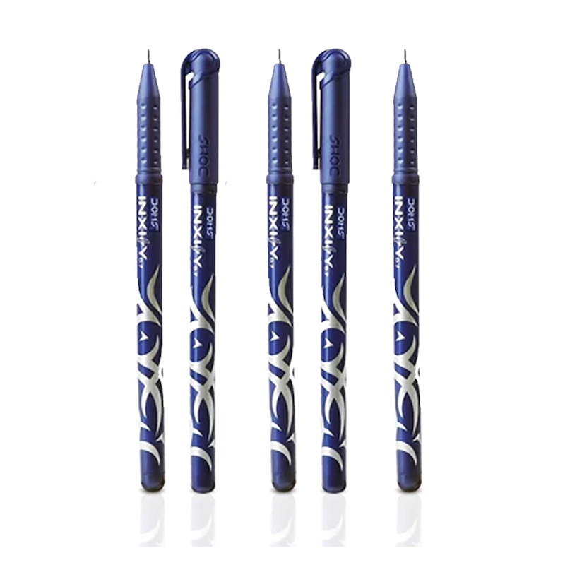 Picture of Doms INXIfY Softy Ballpen For Smooth Writing| School College Students Office Daily Use (Black)