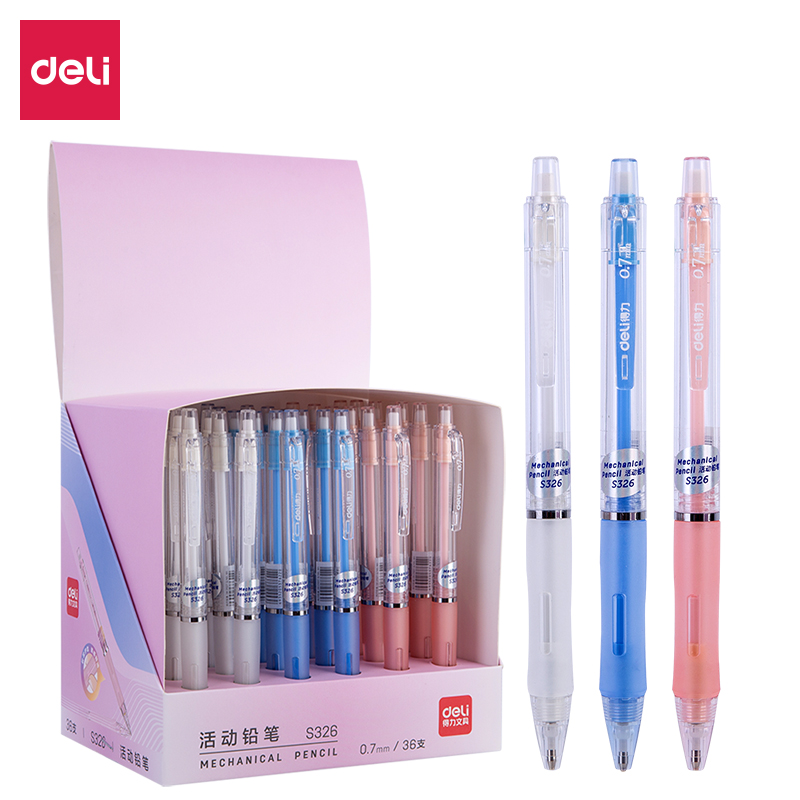 Picture of Deli S325 Transparent Body Mechanical Pencil - 0.5mm