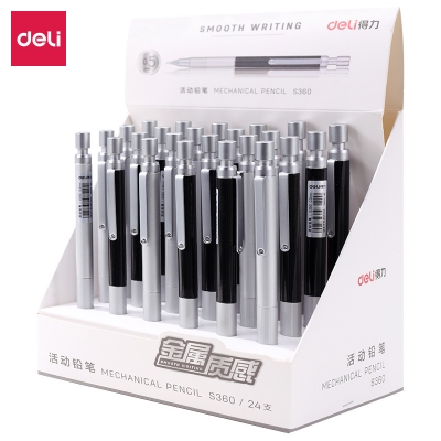 Picture of Deli S360 Metal Body Graph gear mechanical pencil 0.5m
