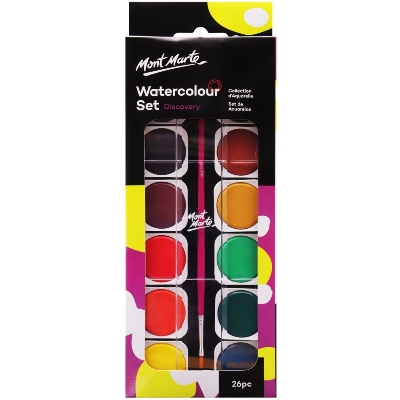 Picture of Mont Marte Watercolor Painting Set 26pc
