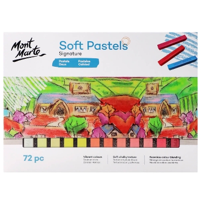 Picture of Mont Marte Square Soft Pastels 72pc