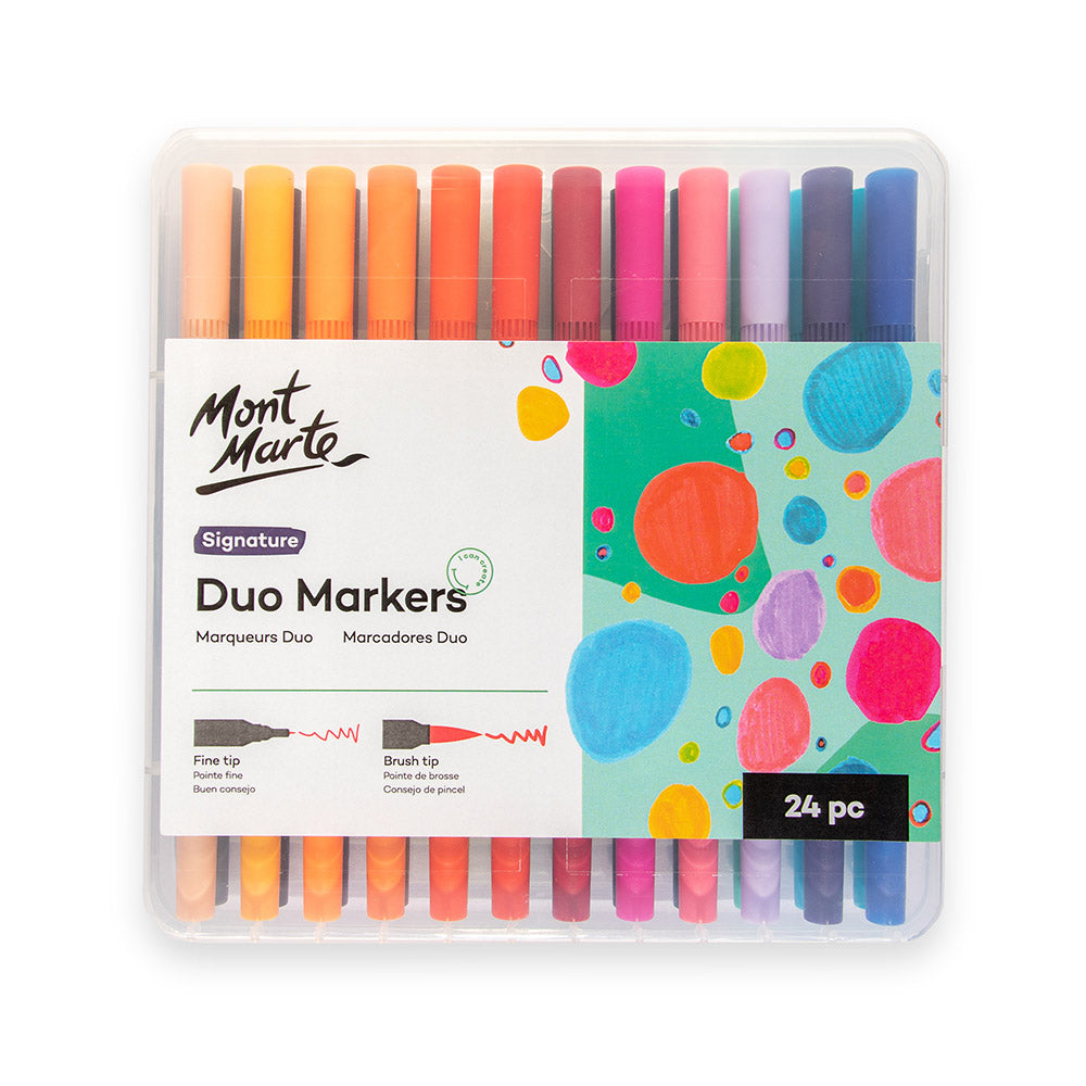 Picture of Mont Marte Duo Markers 24pc in Case