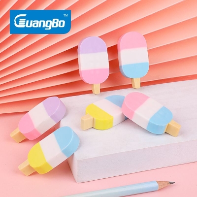 Picture of Guangbo Ice cream Eraser Combo of 2 Pcs