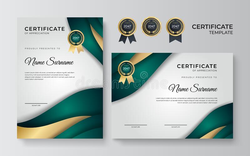 Picture of Metalic ice gold paper for certificate,business card and document print 10 pcs
