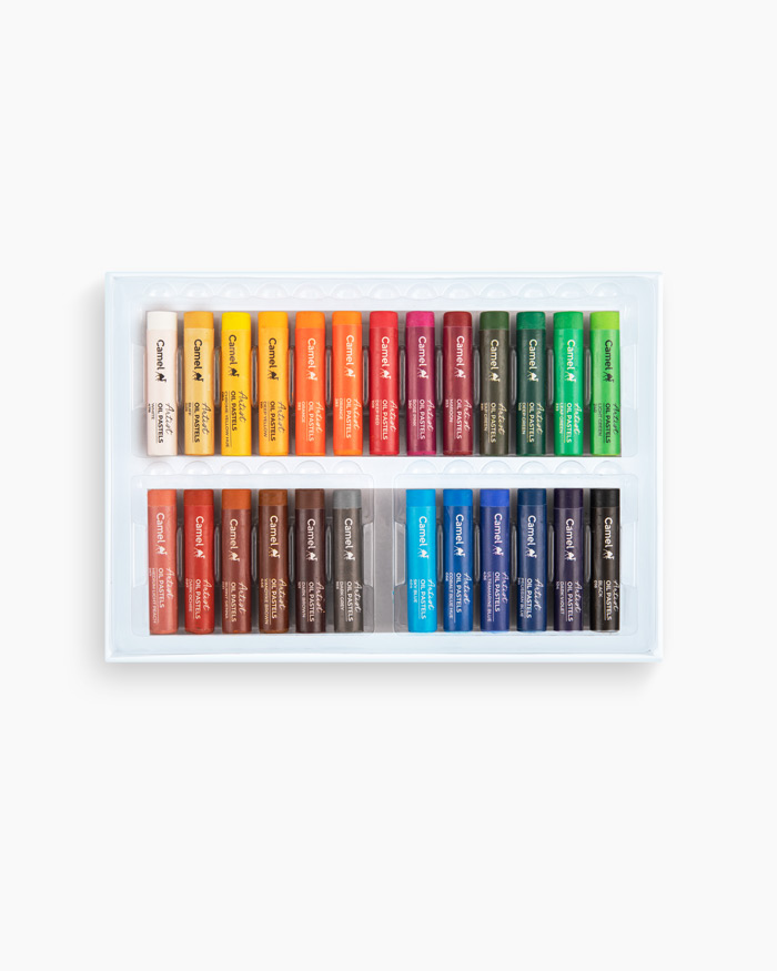 Picture of Camel Artist Oil Pastels  Assorted pack of 25 shades