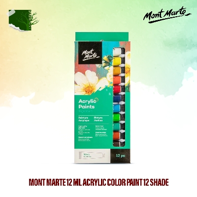 Picture of Mont Marte 12 ML Acrylic Color Paint 12 Shade