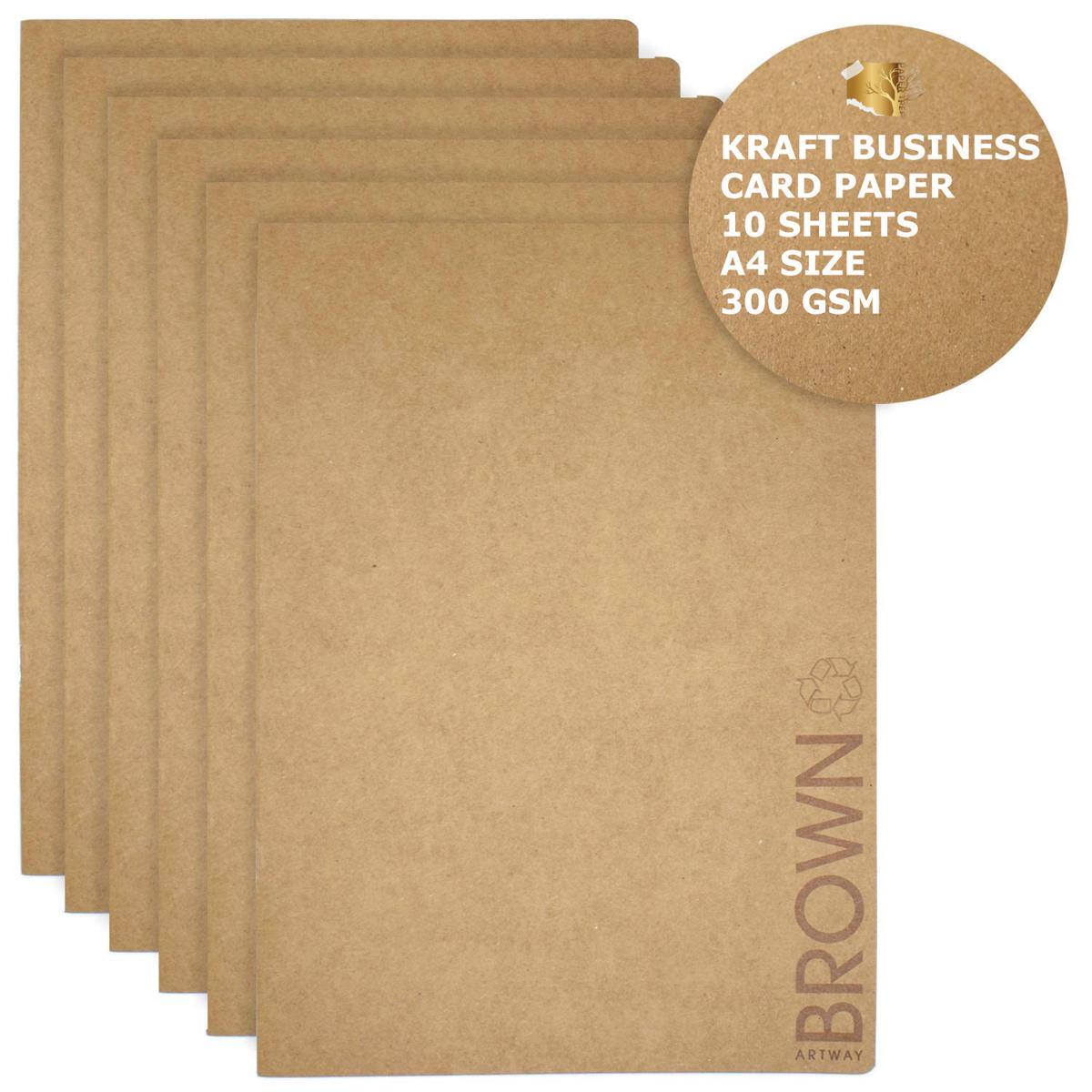Picture of Craft vintage Business Card Print Paper 10 Pcs