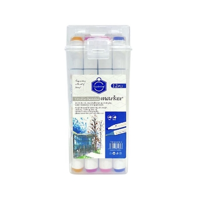 Picture of Keep Smiling Professional Sketch Marker Pen - 12 color