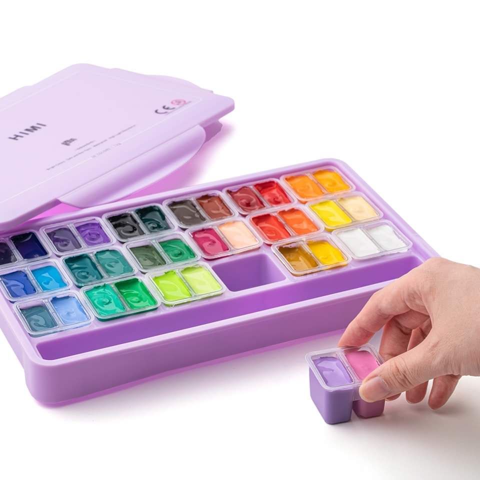 Picture of Himi Gouache 12 ml 36 Colour Set