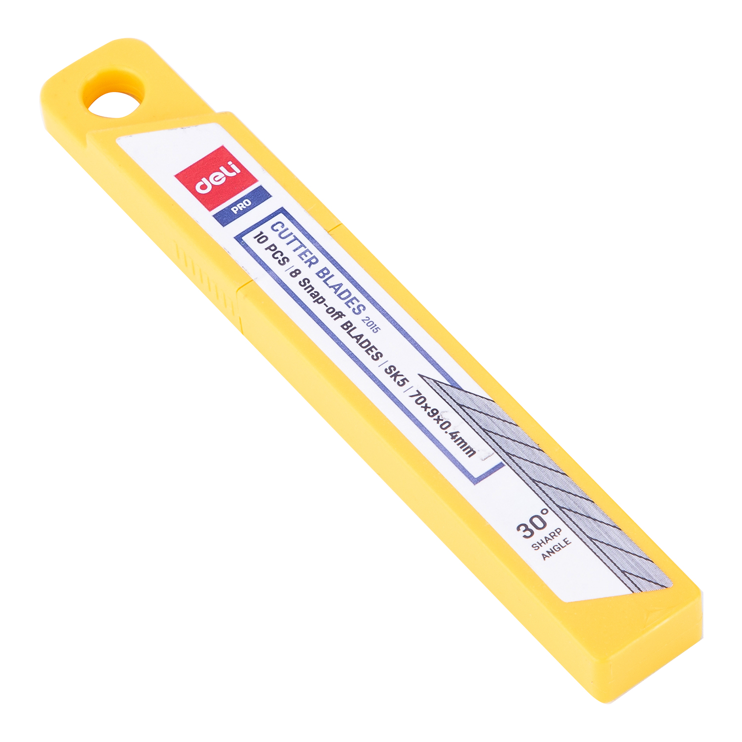 Picture of Deli E2015 Nt Cutter blade Carbon tool steel 10 pcs