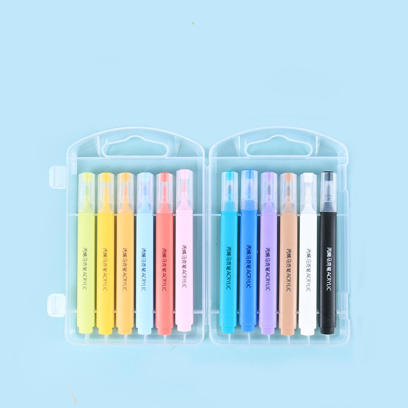 Picture of Giorgione Macaron Acrylic Marker Set 12 shade