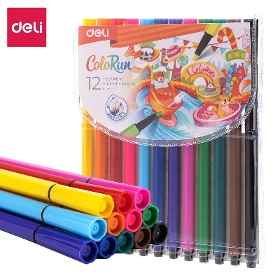 Picture of Deli EC157-12 PVC watercolor pen