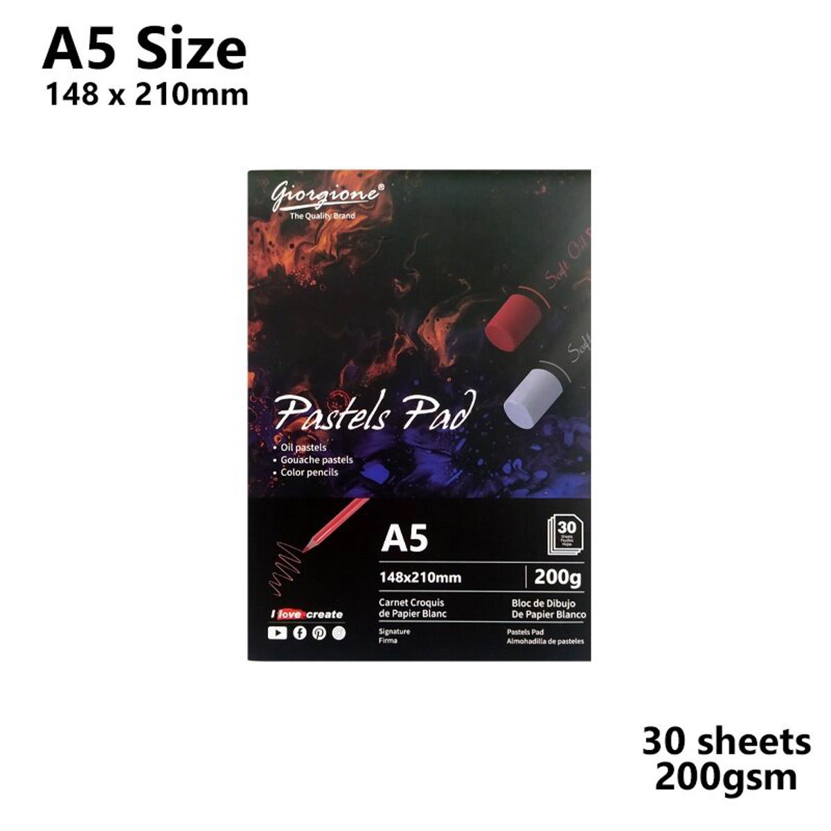Picture of Giorgione Pastel Pad Paper 200gsm A5 Size