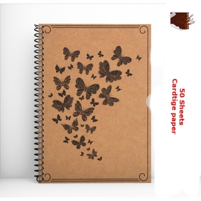 Picture of Paper Tree Premium Sketch Art Book A5 Size ( Butterfly)