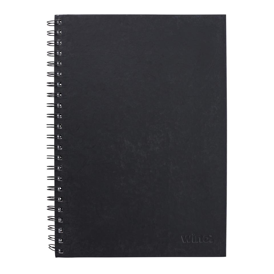 Picture of Black note book Sketch Pad A5 (Side Spiral)