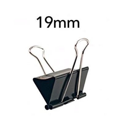 Picture of Binder Clips Metal paper clips - 12 Pcs 19mm