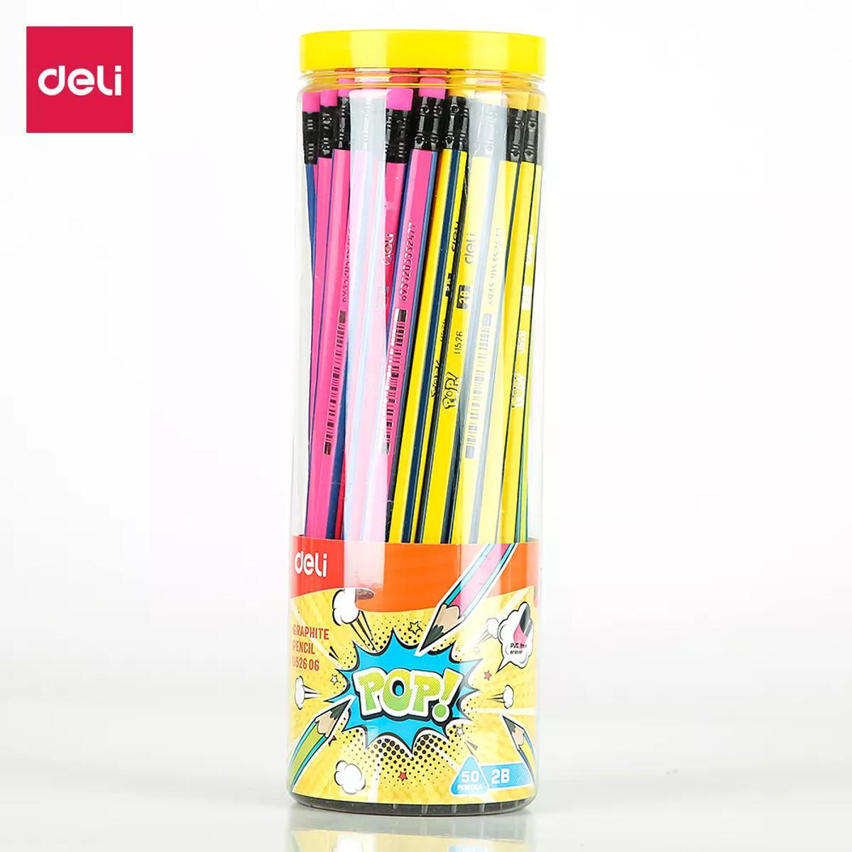 Picture of Deli	EU52606 Graphite Pencil 2B 50 Pcs