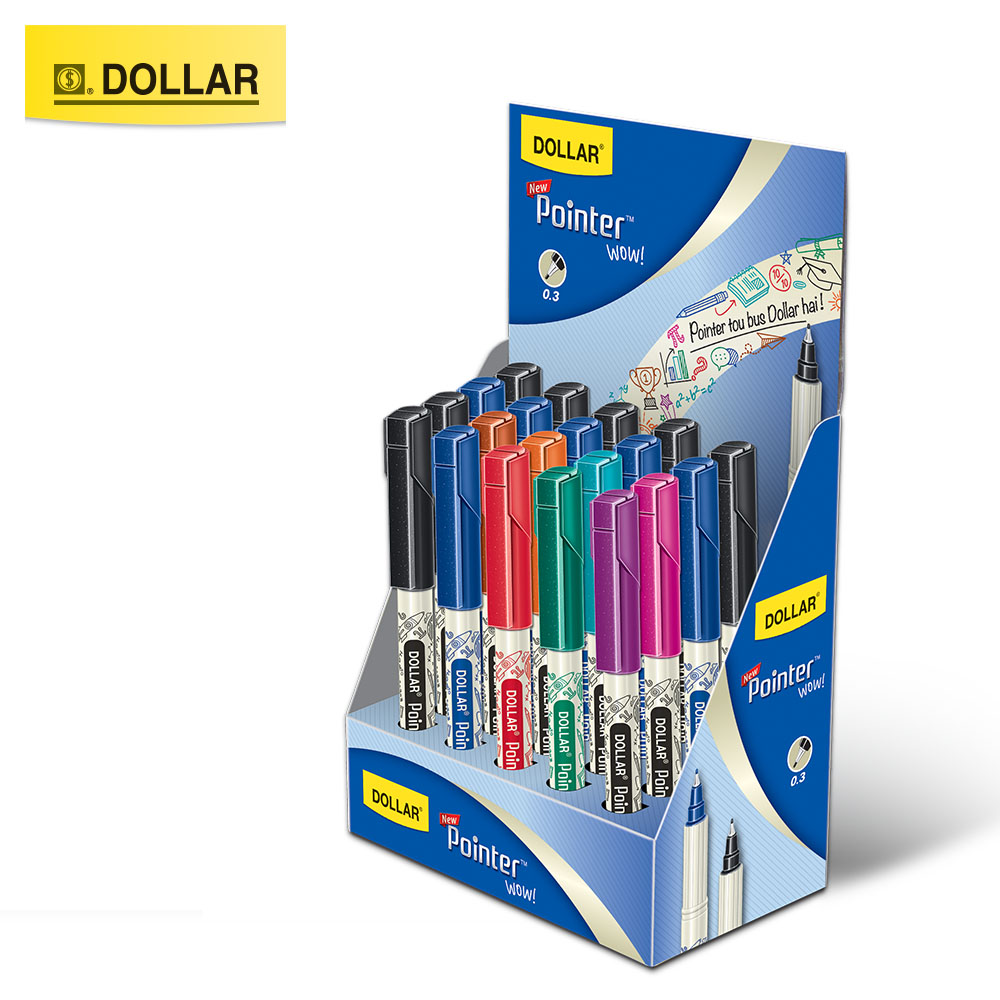 Picture of Dollar Pointer Fine liner  WOW 0.3 pen 5 color