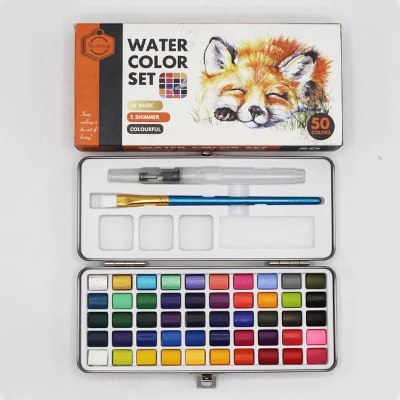 Picture of Keep Smiling Watercolor Set Of  50