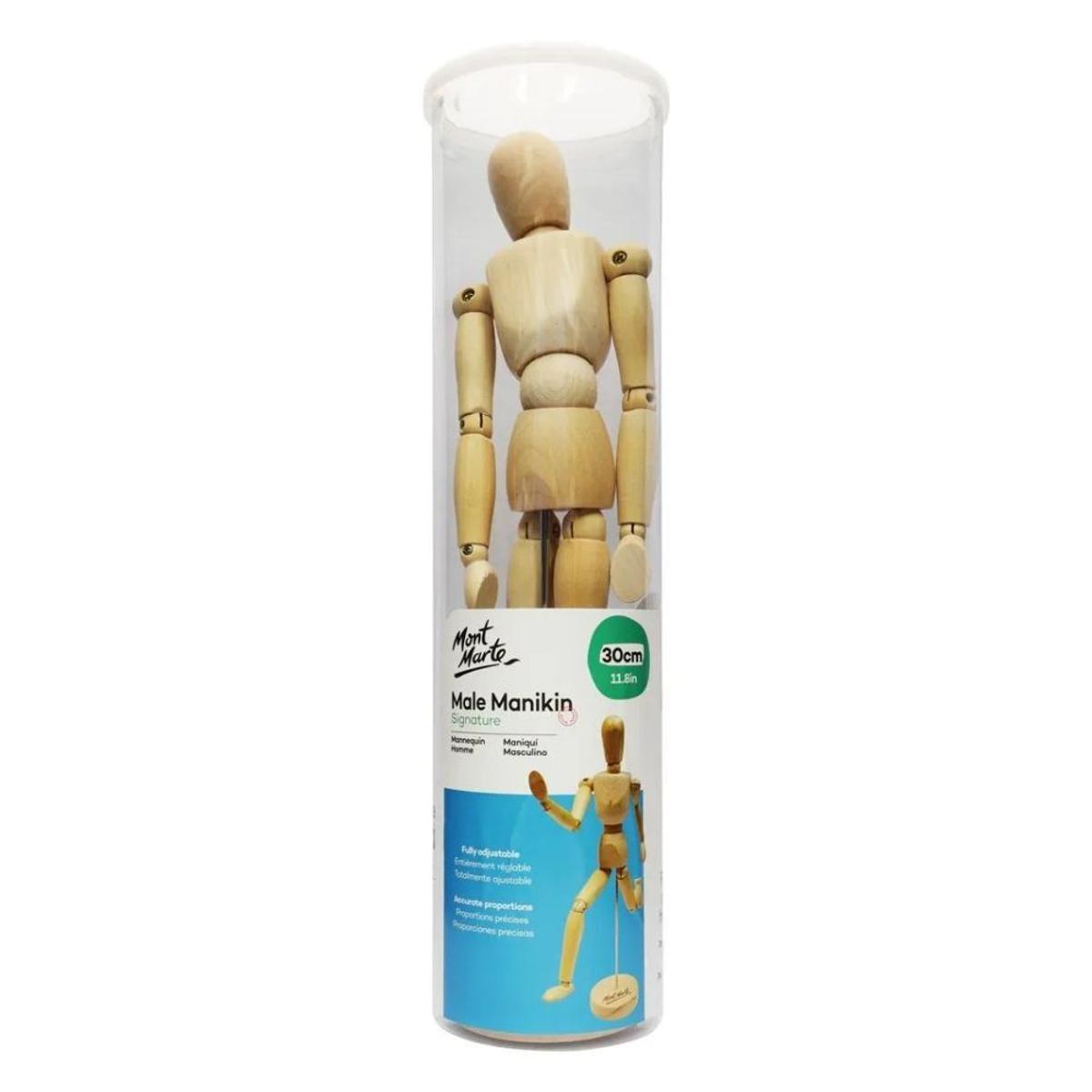 Picture of Mont Marte Wooden Manikin Male 30cm