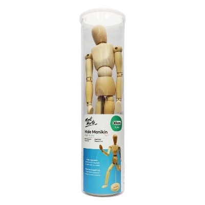 Picture of Mont Marte Wooden Manikin Male 30cm