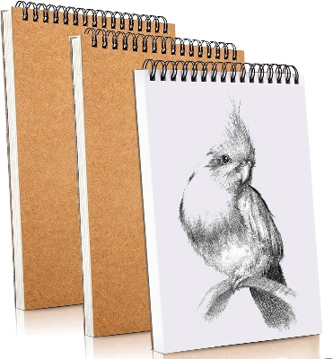 Picture of Sketch Art and Drawing Book Spiral A5 Size Cartidge Paper
