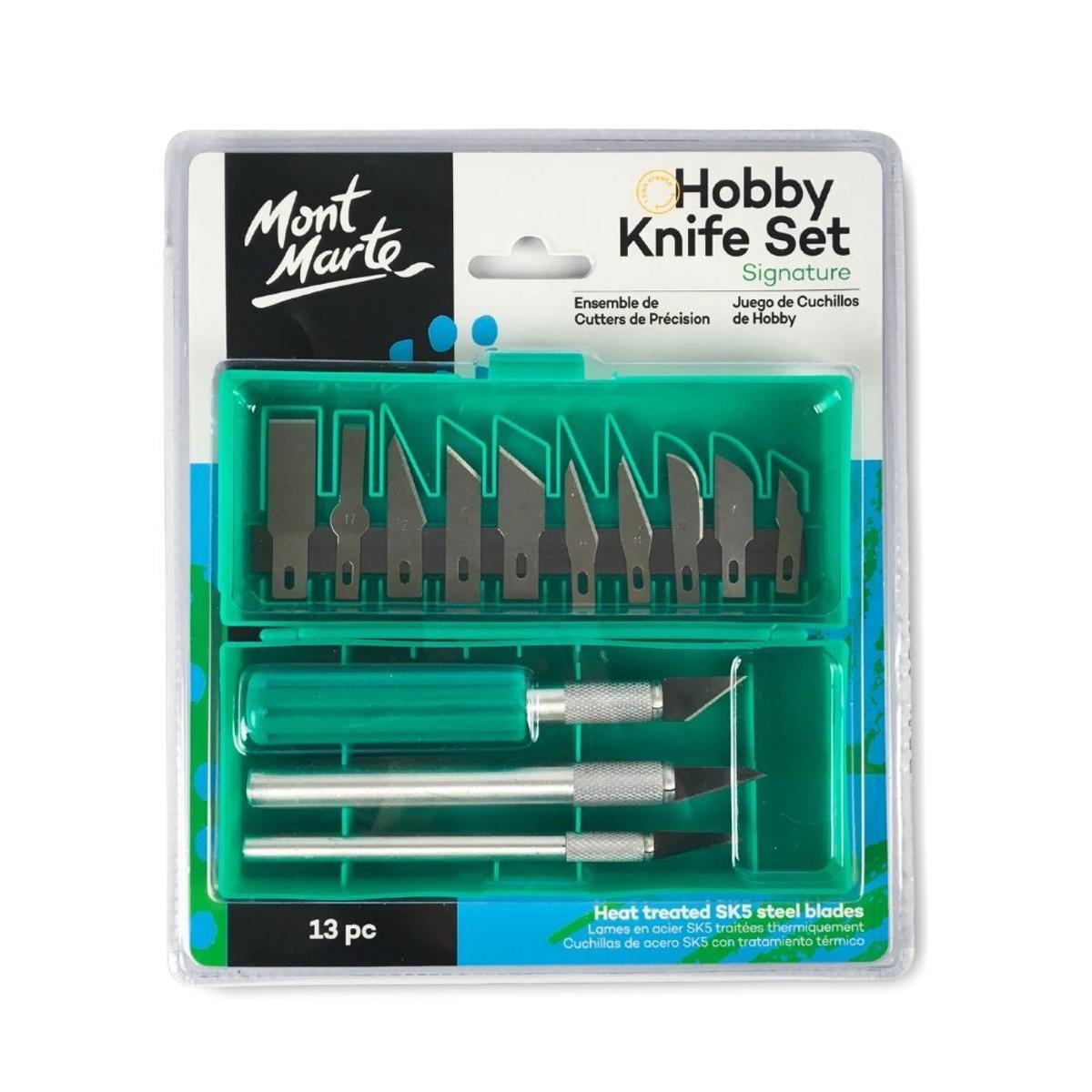 Picture of Mont Marte Hobby  Set SK5 Heat Treated Steel Blades 13pc