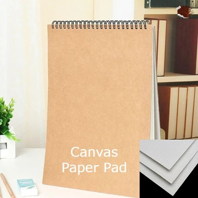 Picture of Paper Tree MiNi Canvas Pad For Acrylic, Water and Oil Color - 7X4 INCH