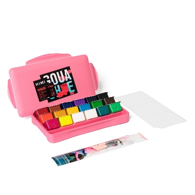 Picture of HIMI MiYa Gouache Paint Set 18 Color X 30 ML With Brush