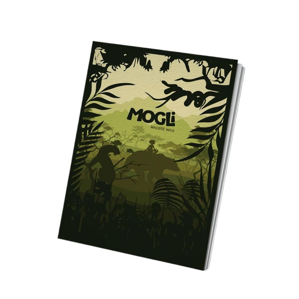Picture of Papertree Notebook Sketchbook Drawing Sketchpad(Mogli) ● Perfect For  Graphite Pencils ● Colour Pencils ● Pastel Pencils ● Charcoal Pencils ● Soft Pastels ● Oil Pastels ● Metallic Fineliners