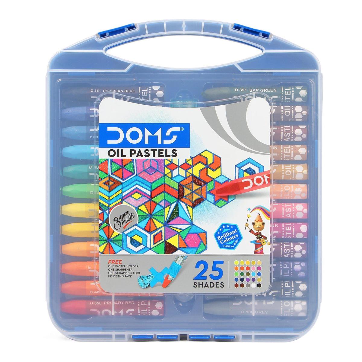 Picture of Doms Oil Pastels 25 Shades | ideal for intermixing, shading, highlighting and texturing