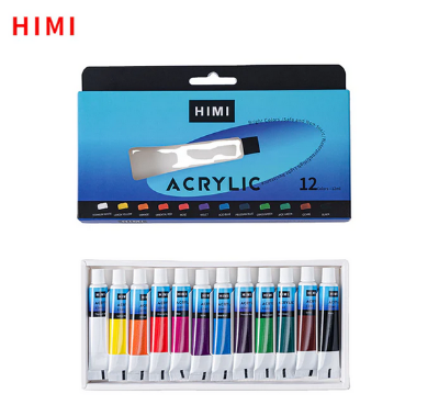 Picture of MIYA HIMI Professional Tube Acrylic Paint 12ml 12colors