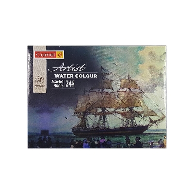 Picture of Camel Artist Quality Water Colour Box 5ml 24 Shade
