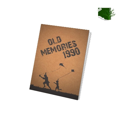 Picture of Papertree Vintage A5 Notebook Drawing Sketchpad(OLD MEMORIES 1990) | Perfect For ● Graphite Pencils ● Colour Pencils ● Pastel Pencils ● Charcoal Pencils ● Soft Pastels ● Oil Pastels ● Metallic markers