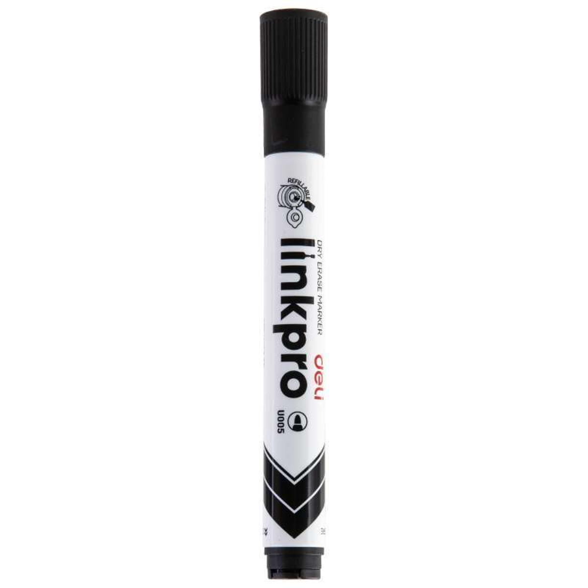 Picture of Deli	EU00520 Refilable White Bord Marker 12 pcs Black