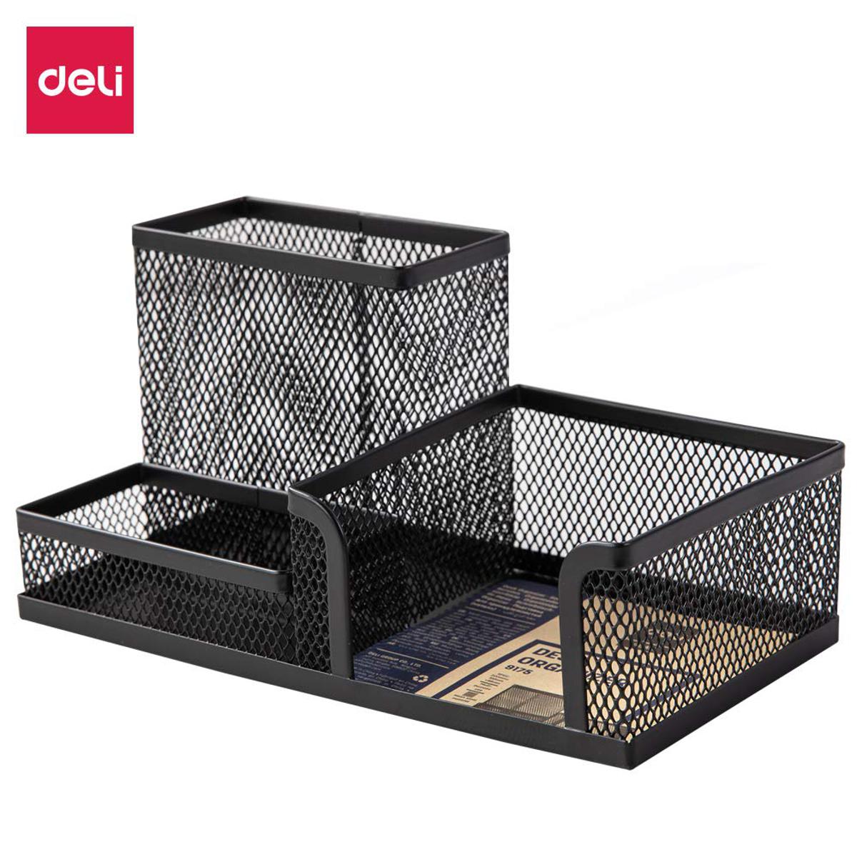 Picture of Deli	E9175 Versatile Pen Stand (Black)